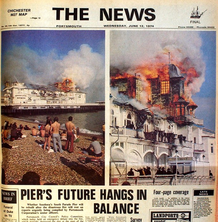pier fire